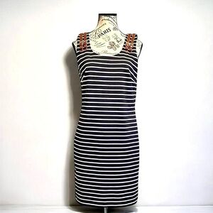 Michael Kors Navy Blue Nautical Dress